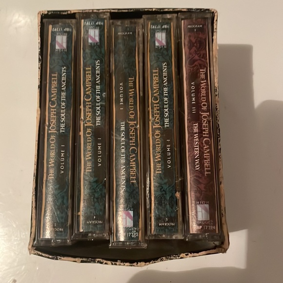 World of Joseph Campbell the soul of the ancients box 5 cassette tapes fiction - Picture 2 of 13